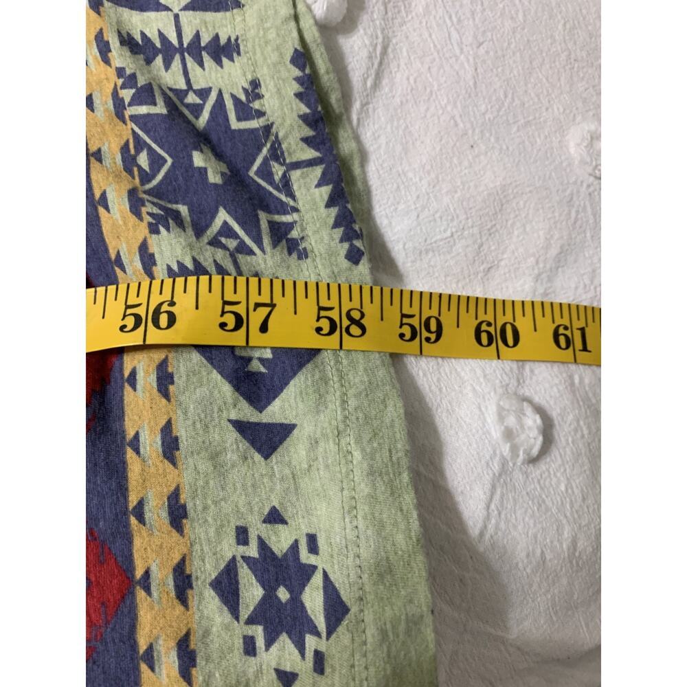 Denim & Supply Ralph Lauren Tank Maxi Dress XL Aztec Tribal Print Western - Picture 5 of 7